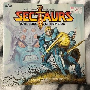 1985 Vintage Marcel Books - Sectaurs Warriors of Symbion Paperback Book - EUC